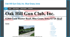 Desktop Screenshot of oakhillgunclubinc.com